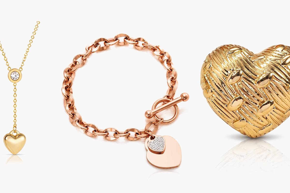 Trendy Heart Charm Bracelet