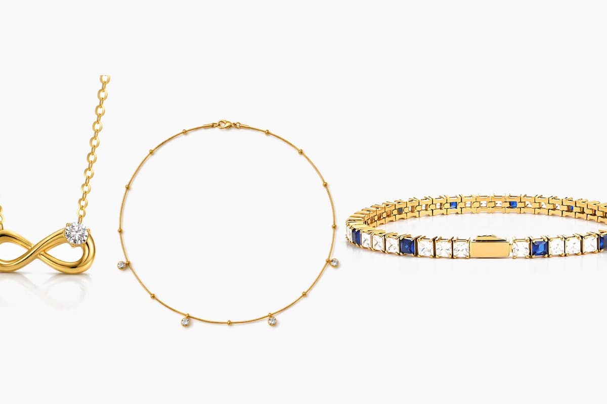Square Stone Tennis Bracelet