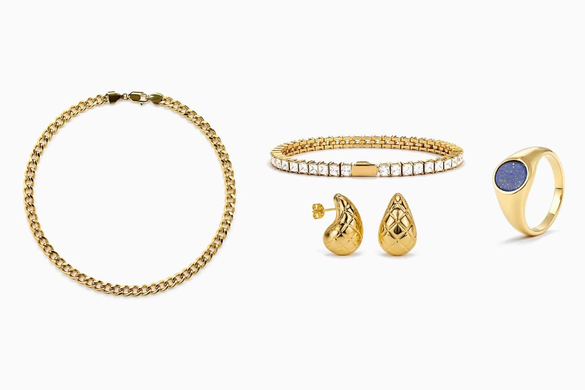 Chunky Water Drop Earrings