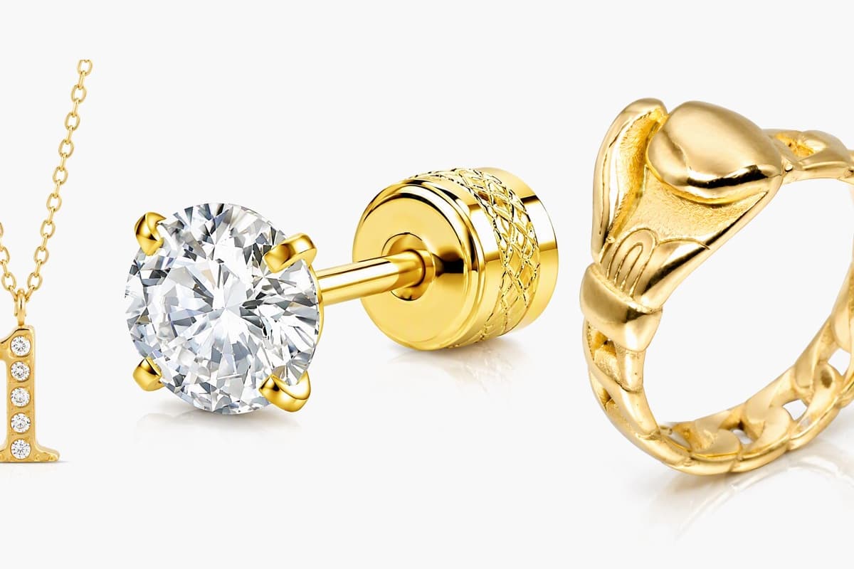 Dainty Single Stone Stud Earrings