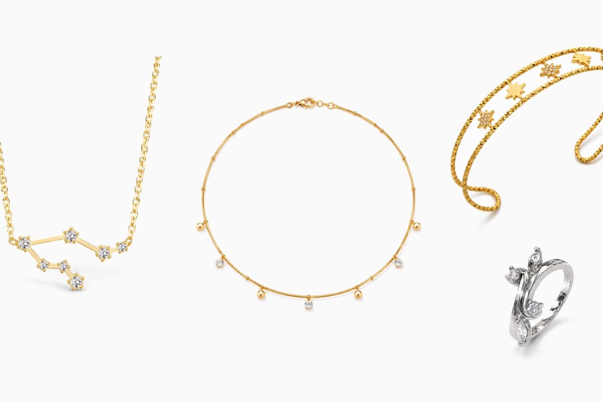 Dainty Zodiac Constellation Necklace