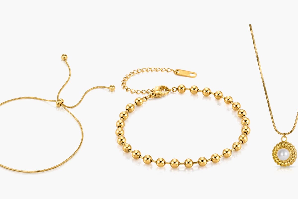 Dainty Bead Chain Bracelet
