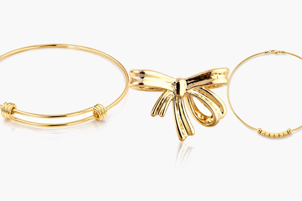 Dainty Bow Knot Stud Earrings