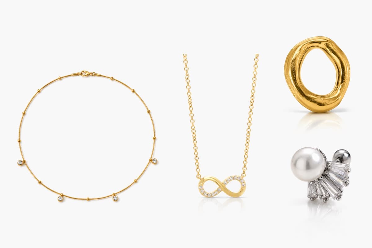 Dainty Infinity Pendant Necklace