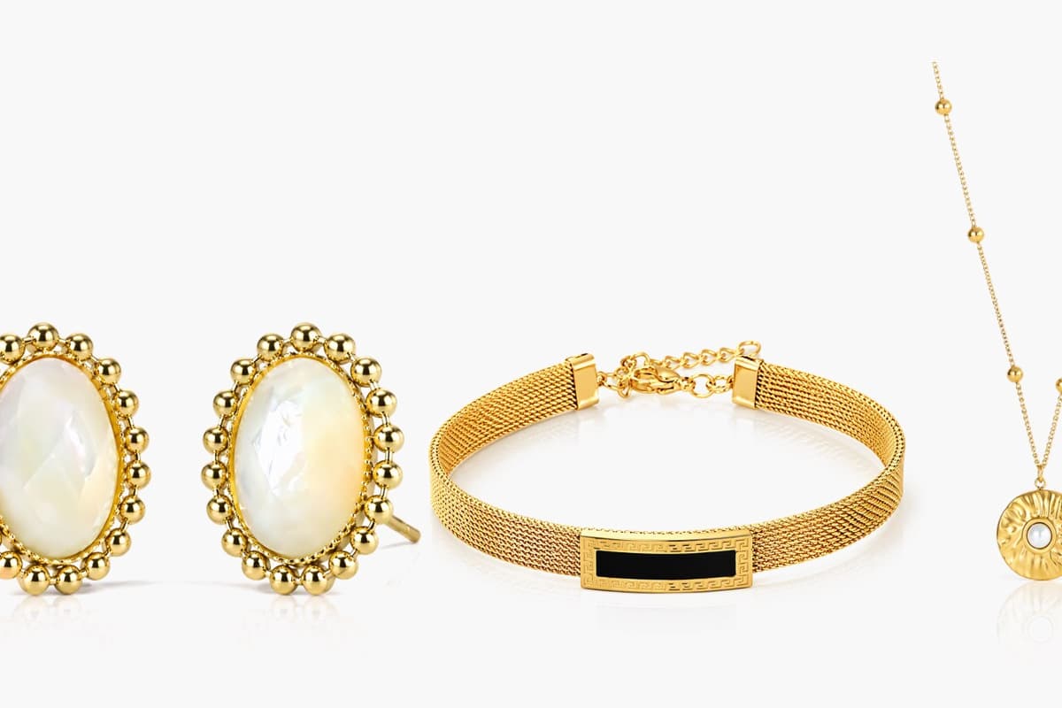 Vintage Oval Beaded Halo Stud Earrings