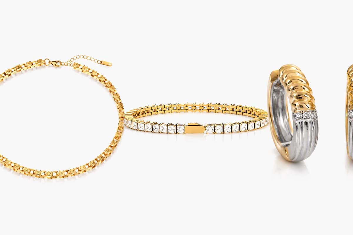 Square Link Chain Bracelet