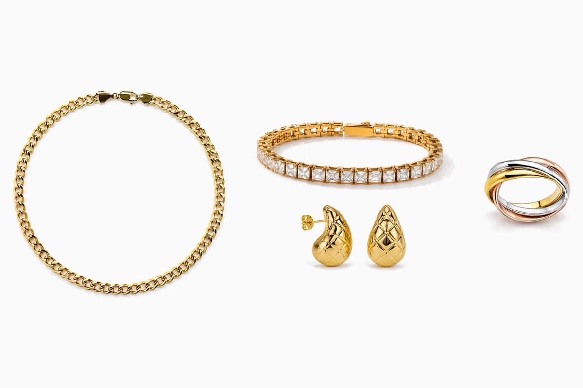 Chunky Water Drop Earrings