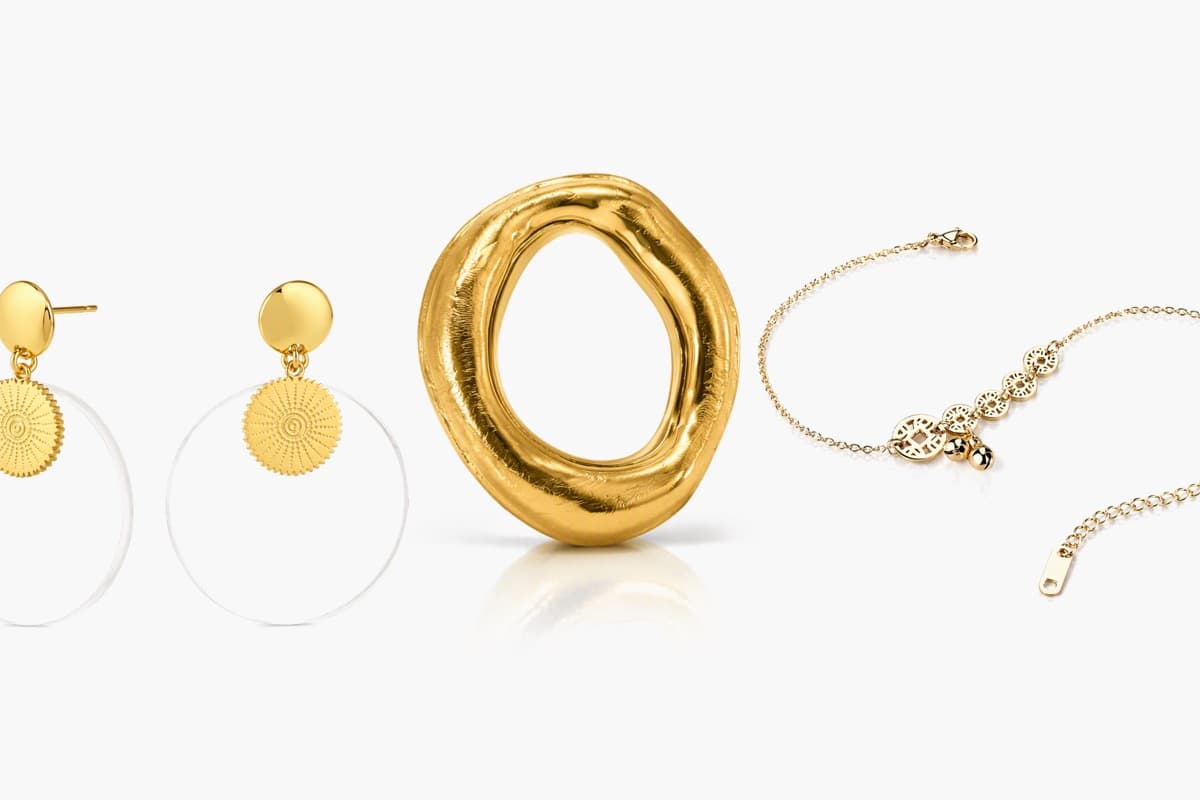 Boho Circle Disc Drop Earrings