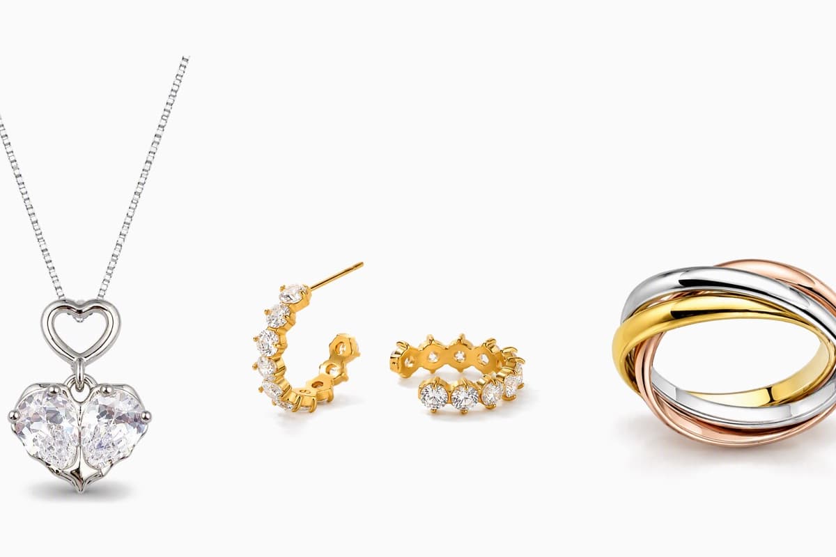 Dainty Stone Huggie Earrings