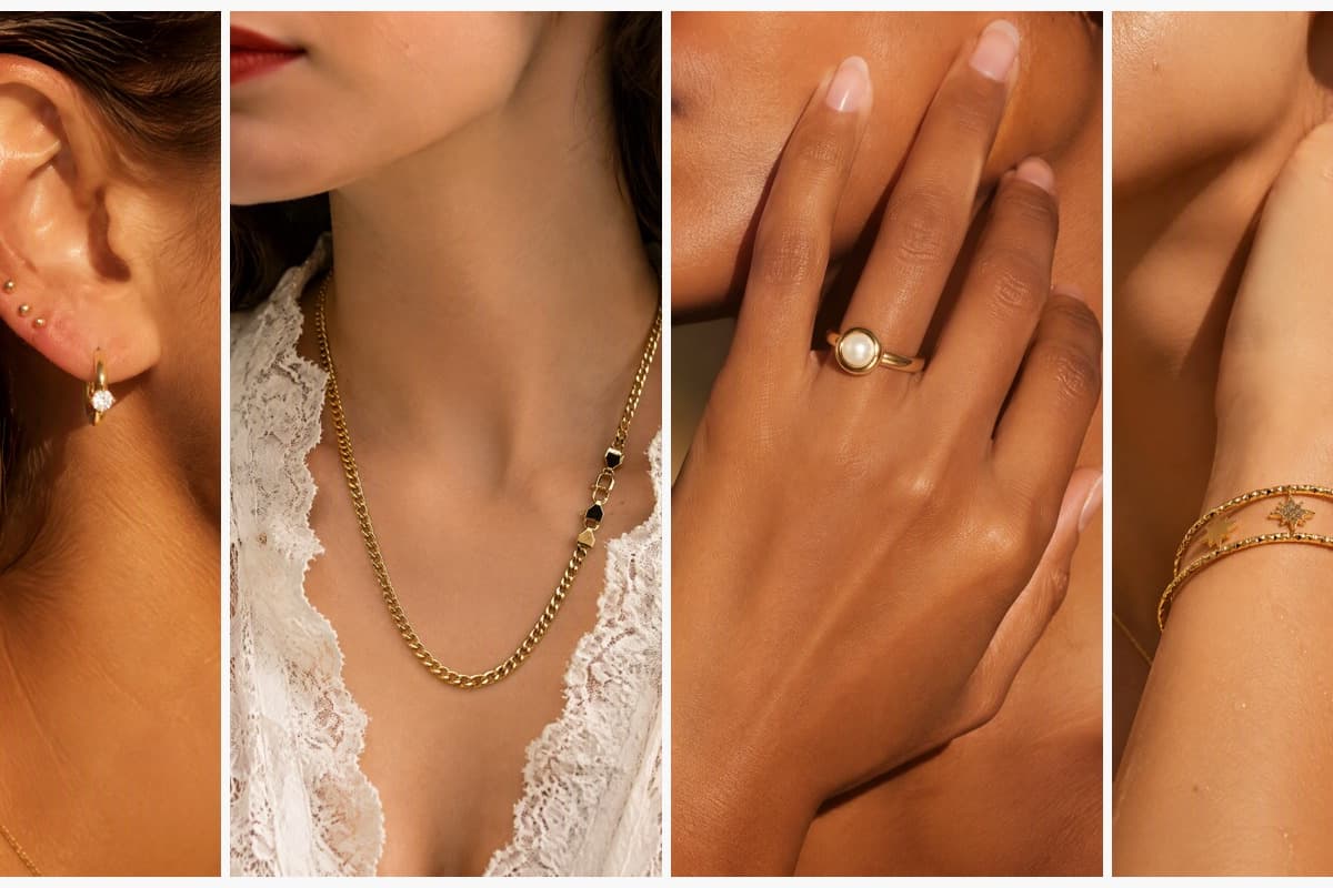 Dainty Leaf Branch Huggie Earrings