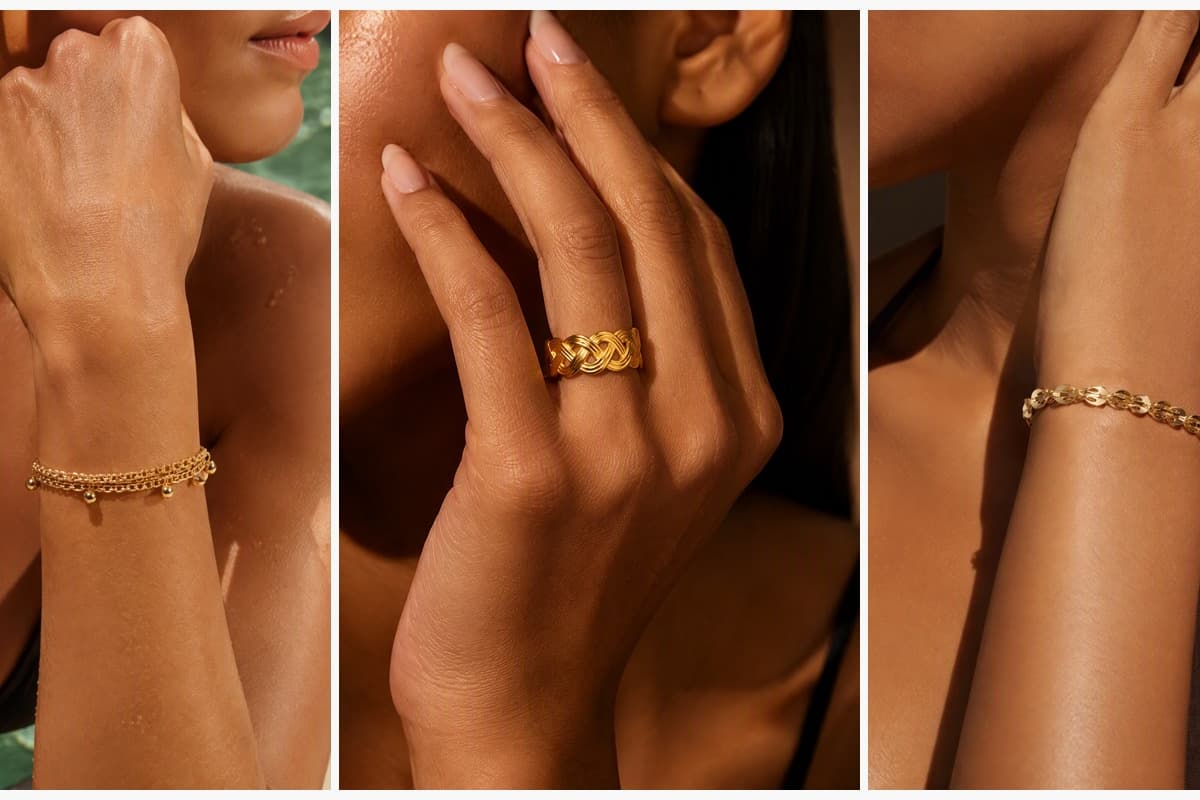 Trendy Multi-Layer Chain Bead Bracelet