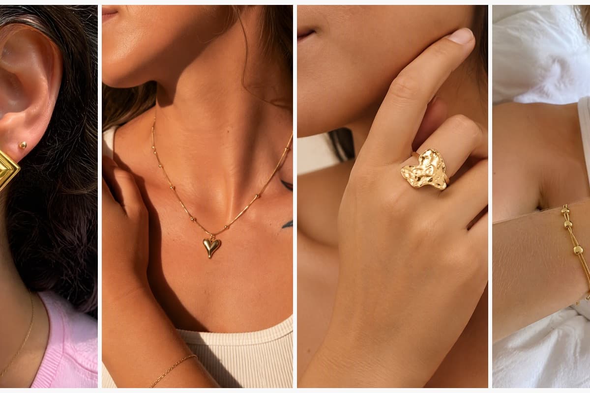 Trendy Square Pyramid Stud Earrings