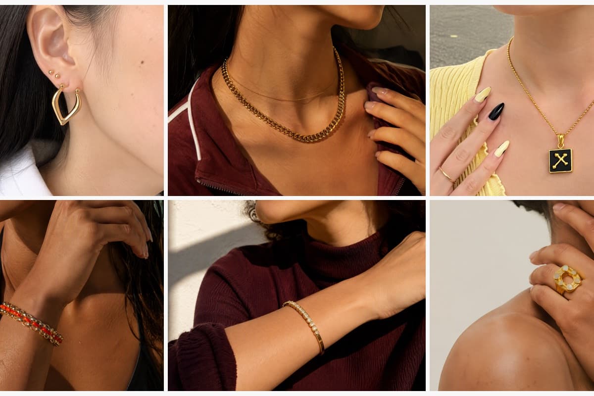 Trendy Heart Hoop Earrings
