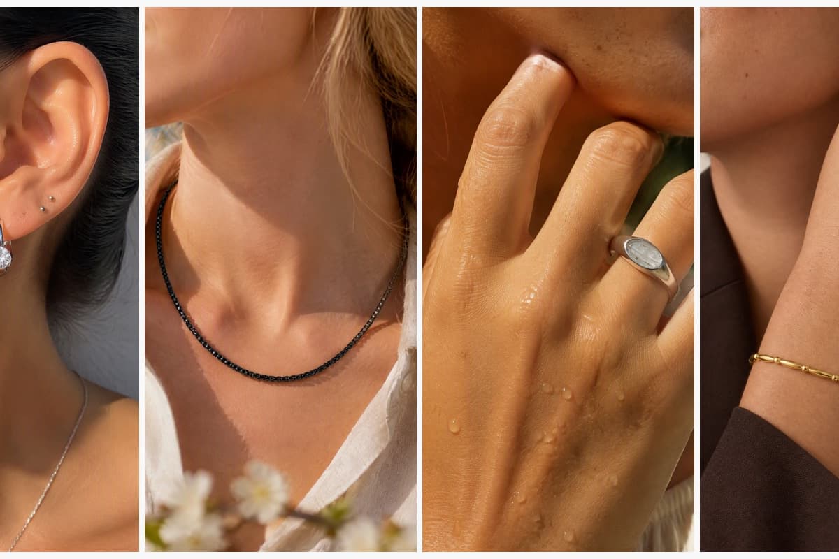 Dainty Single Stone Huggie Earrings