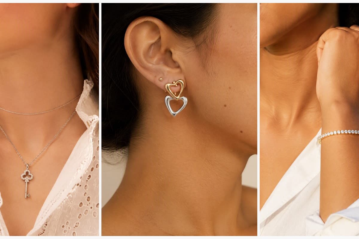 Dainty Clover Key Pendant Necklace