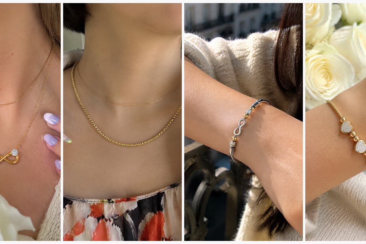 Dainty Infinity Pendant Necklace