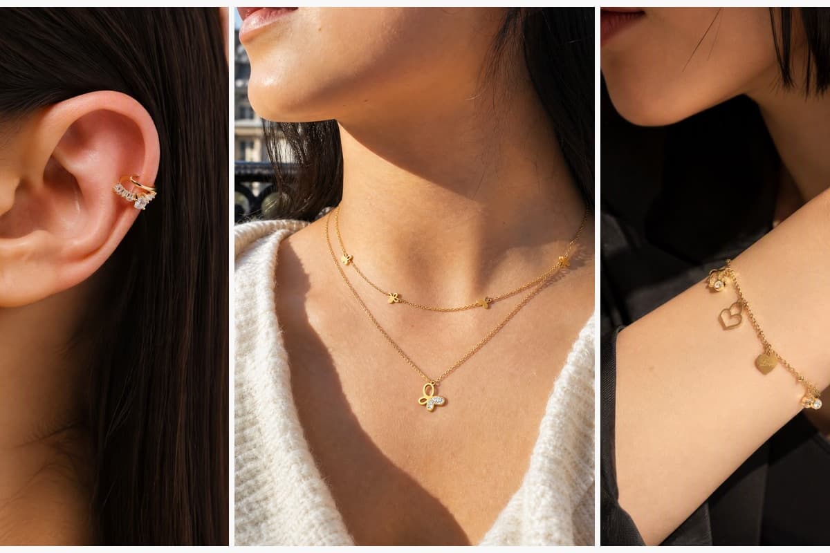 Dainty Heart Open Cuff Earring
