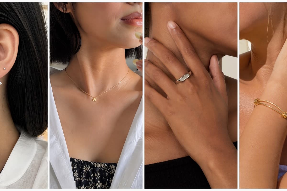 Dainty Star Stud Earrings