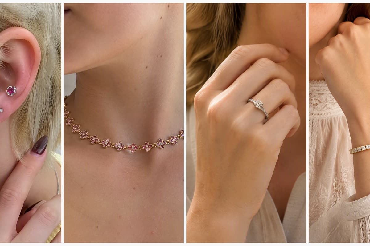 Dainty Flower Stud Earrings