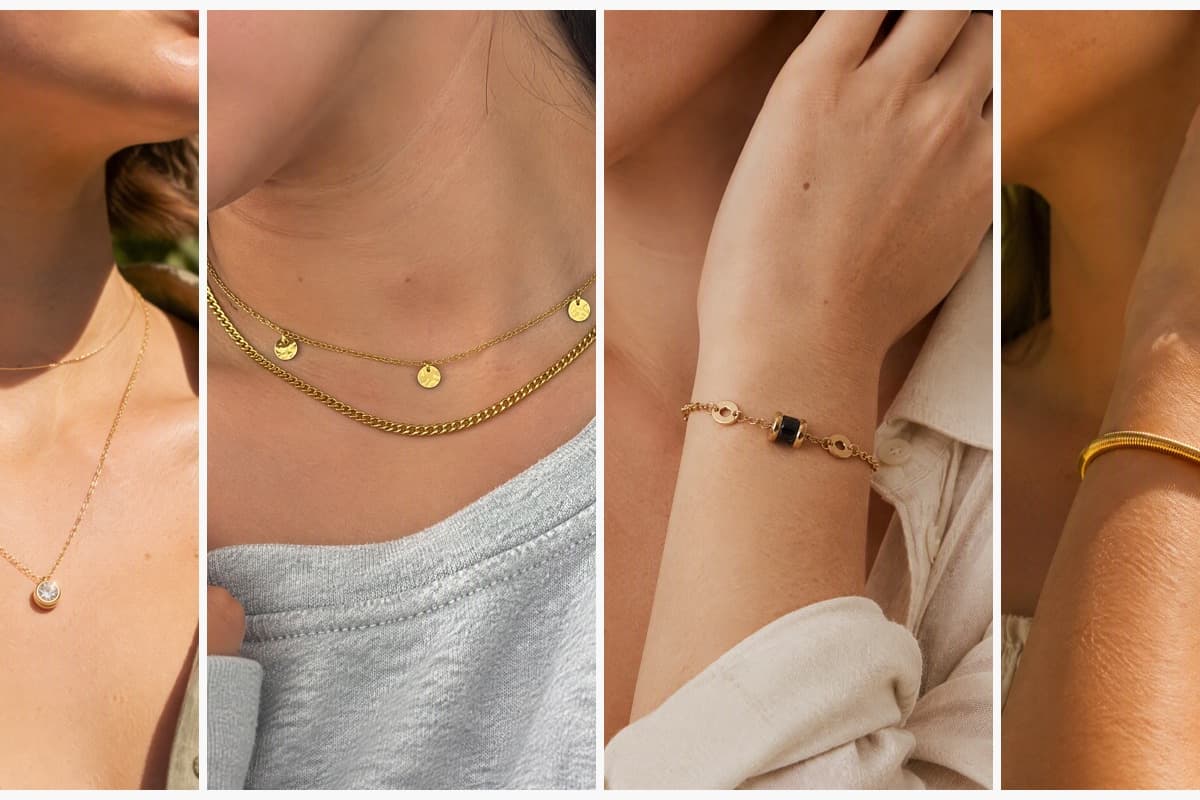 Dainty Single Stone Pendant Necklace