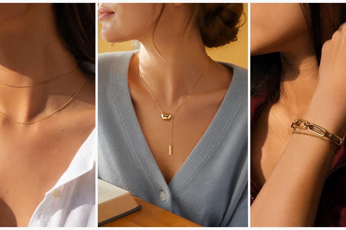 Dainty Cable Chain Necklace