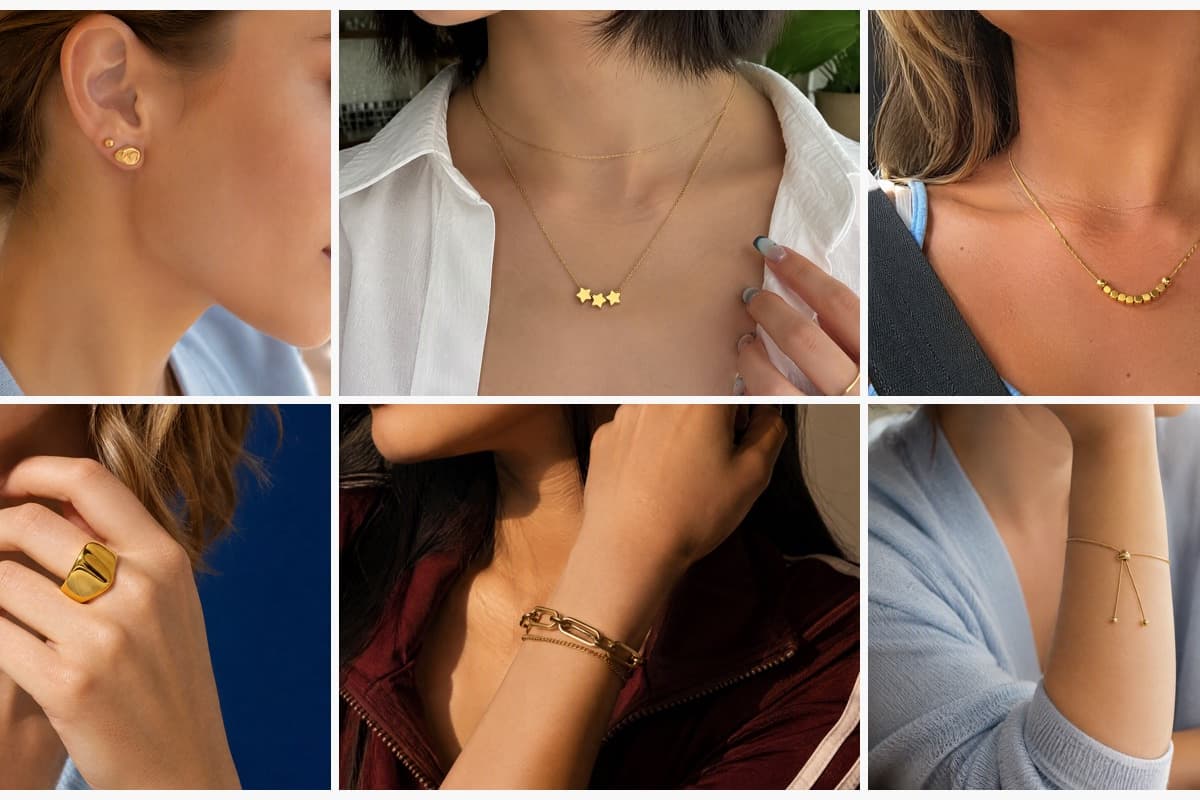 Trendy Irregular Stud Earrings