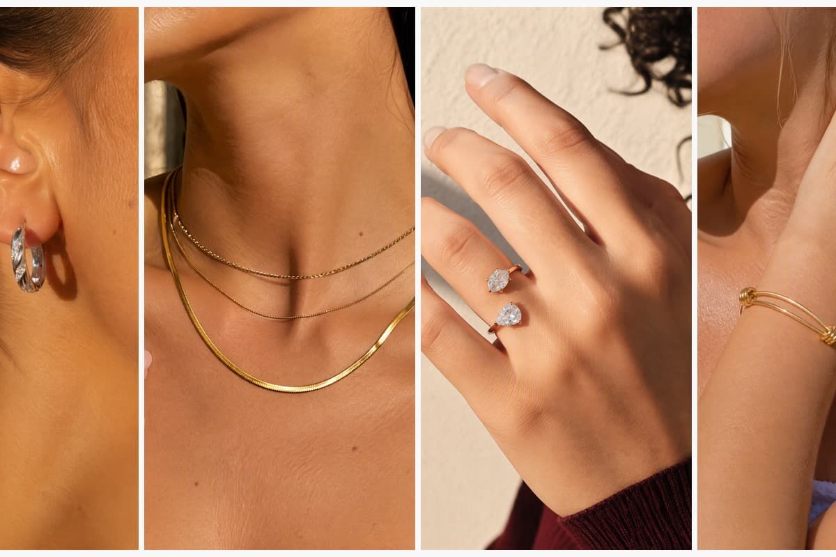 Twisted Band Hoop Earrings
