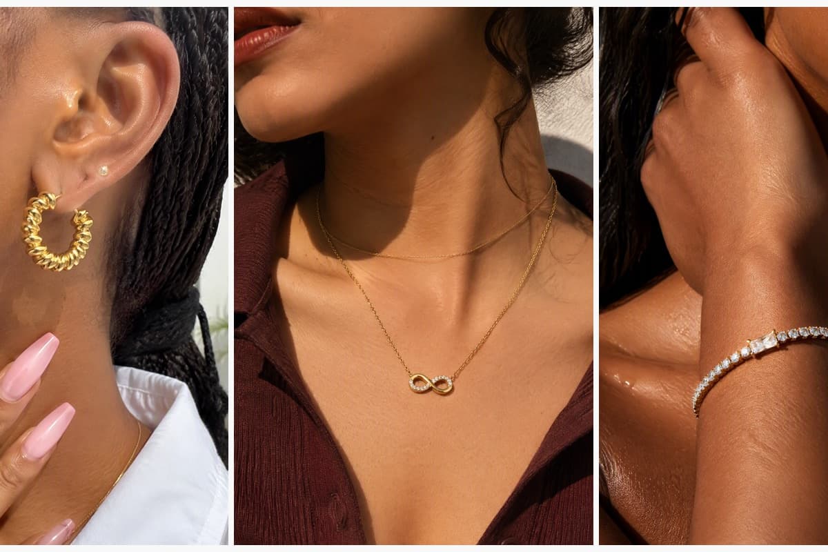 Twisted Band Huggie Earrings