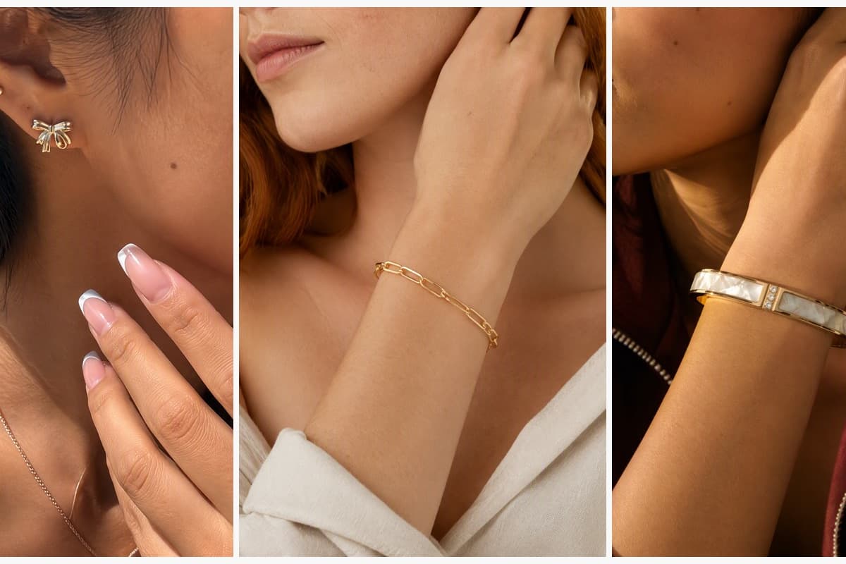 Dainty Bow Knot Stud Earrings