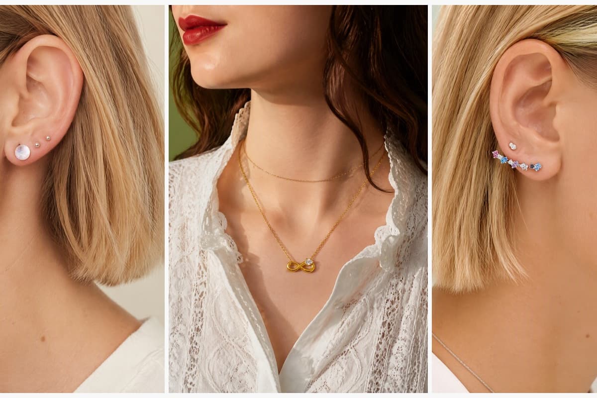 Dainty Flower Stud Earrings
