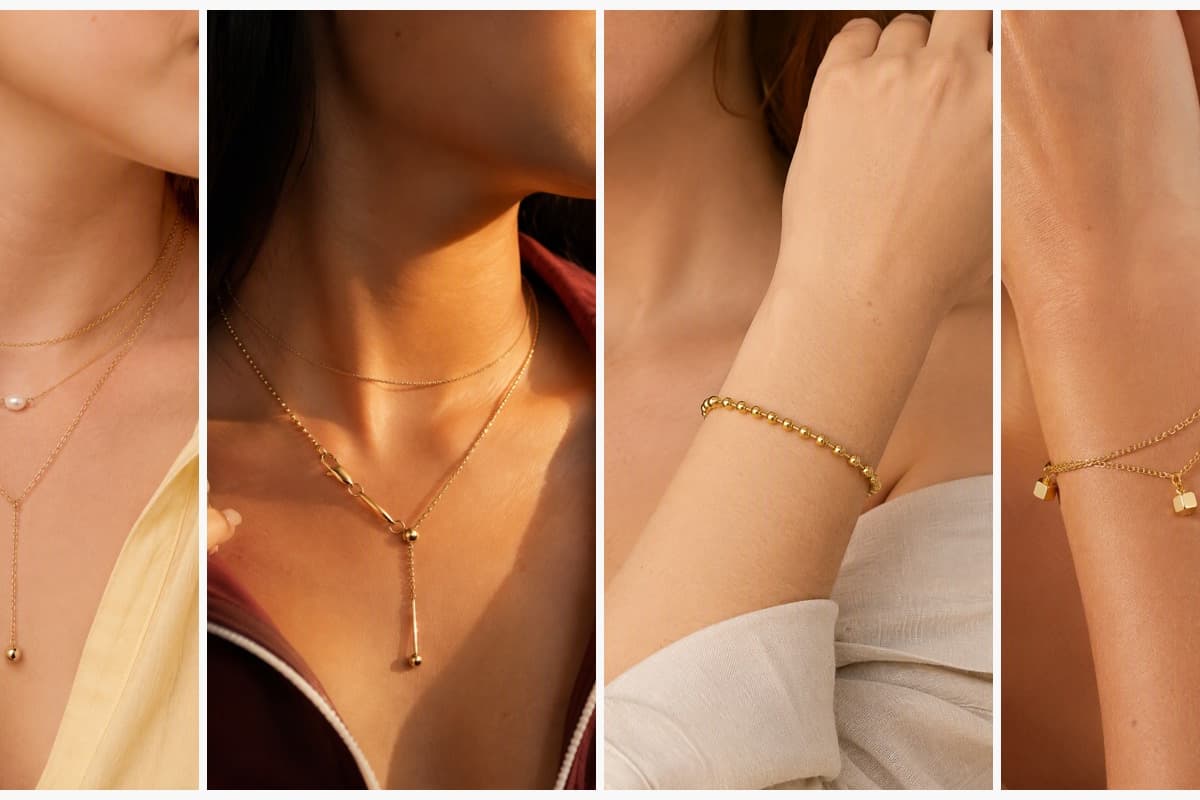 Dainty Single Stone Y-Necklace