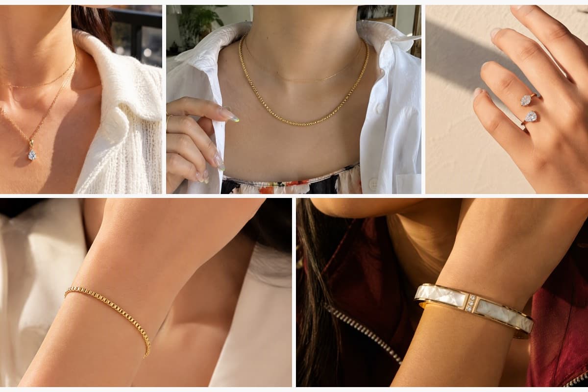 Elegant Pear Drop Pendant Necklace