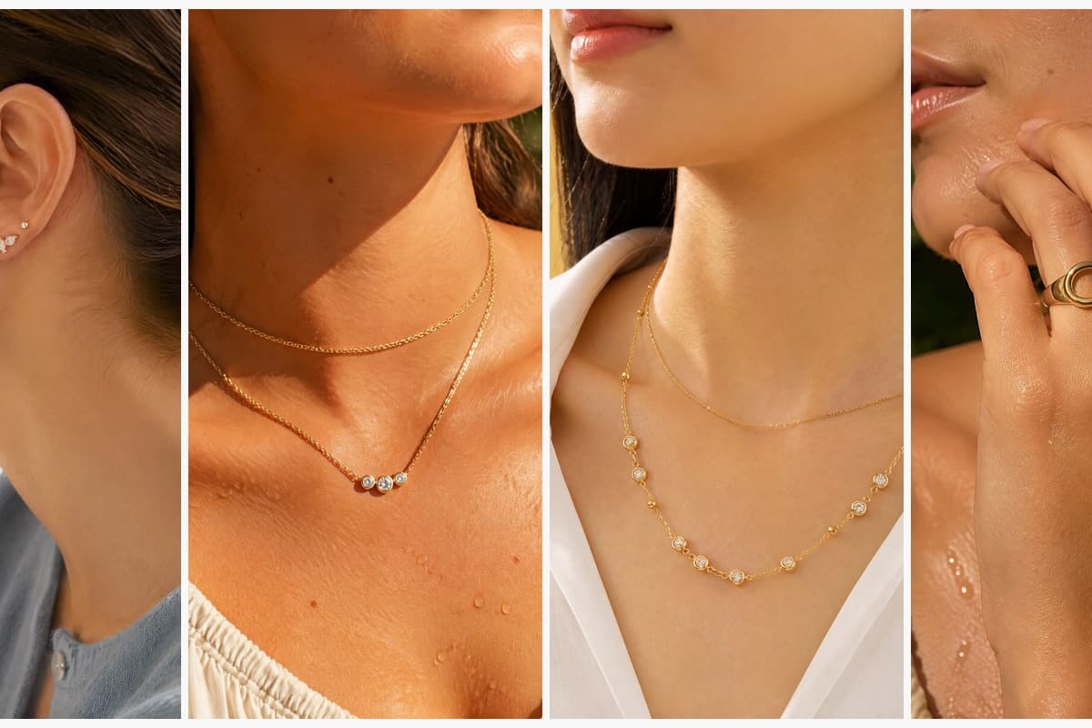 Dainty Leaf Branch Stud Earrings