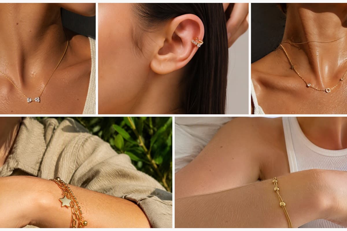 Dainty Double Heart Necklace