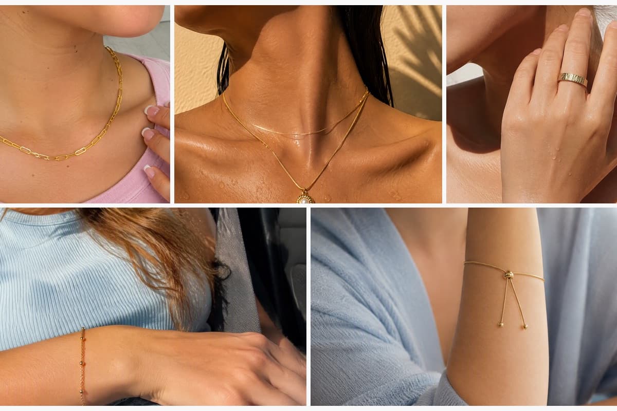 Minimalist Paperclip Chain Necklace