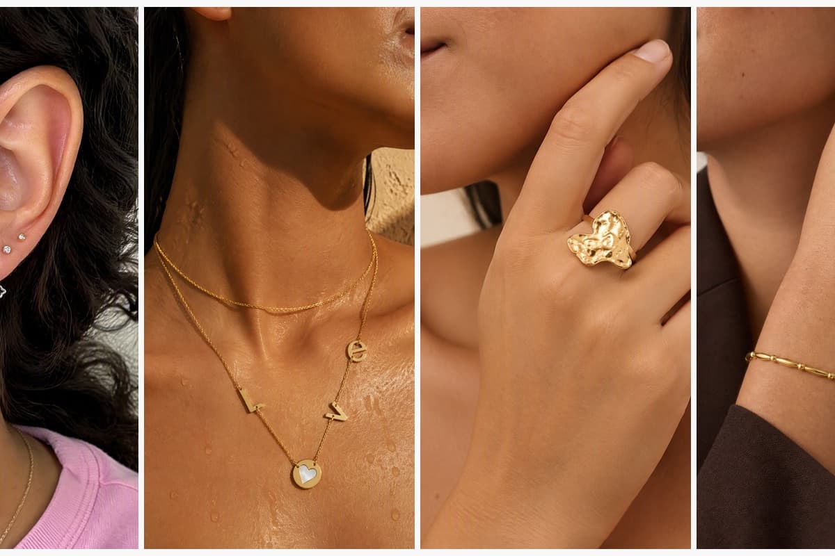 Dainty Cross Stud Earrings