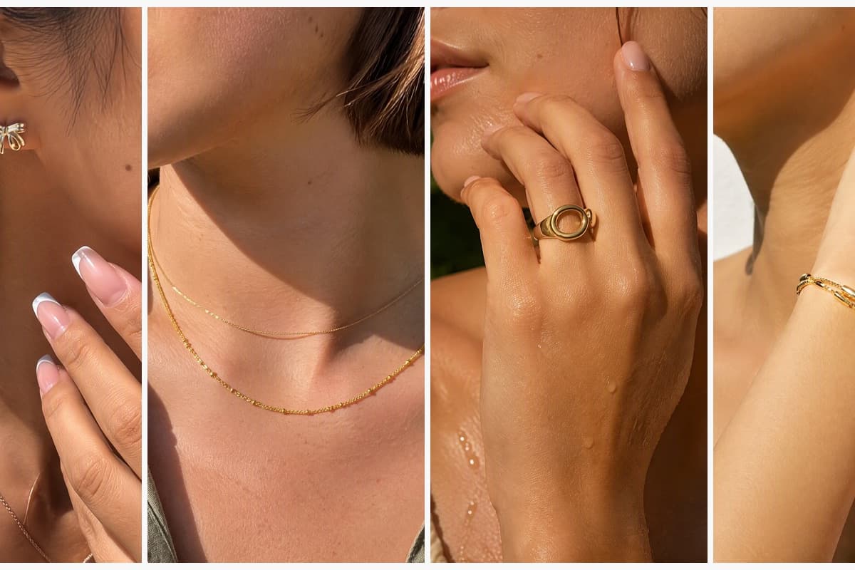 Dainty Bow Knot Stud Earrings