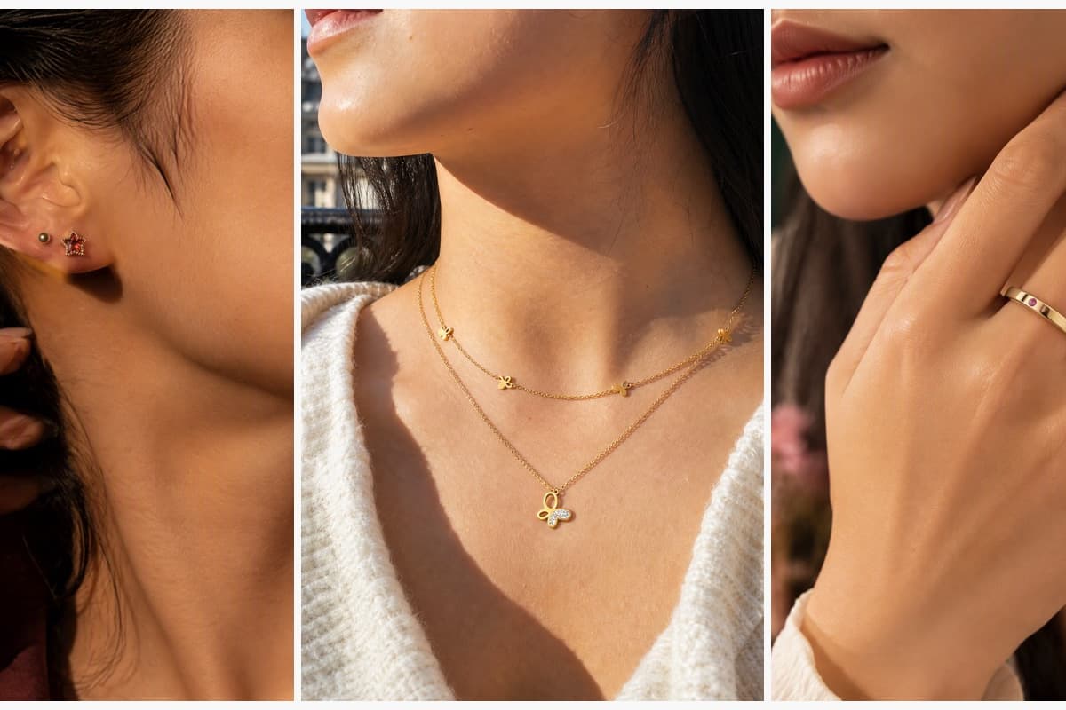 Dainty Star Stud Earrings