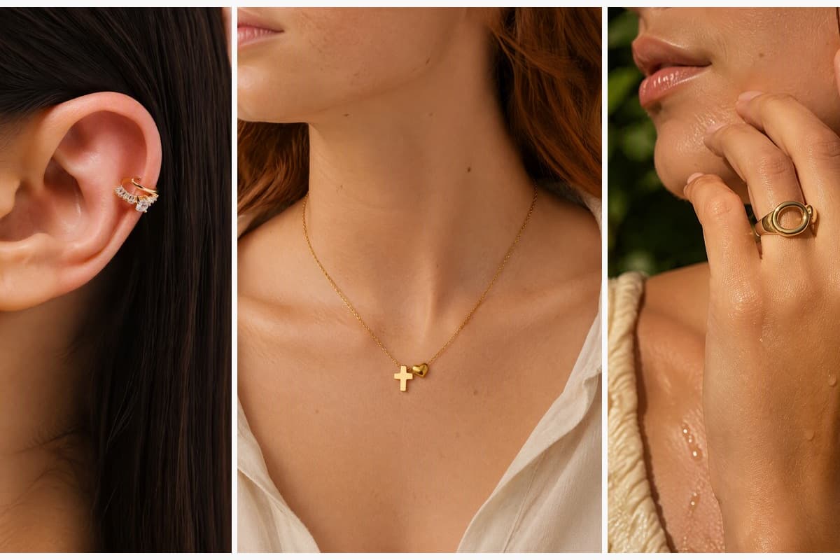 Dainty Heart Open Cuff Earring