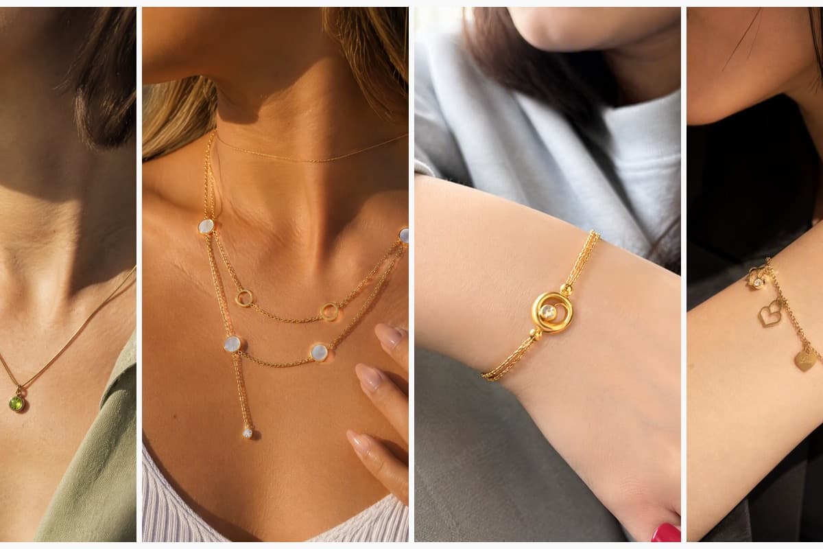 Dainty Circle Disc Necklace