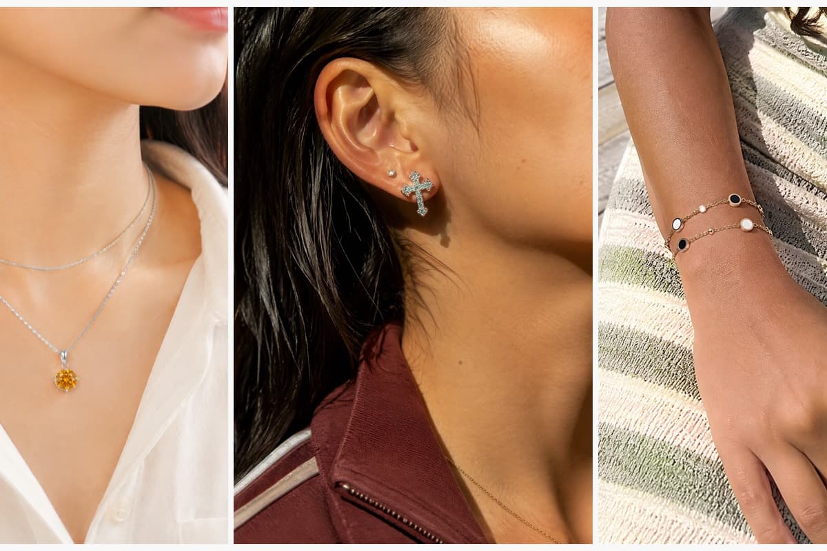 Dainty Round Solitaire Pendant Necklace