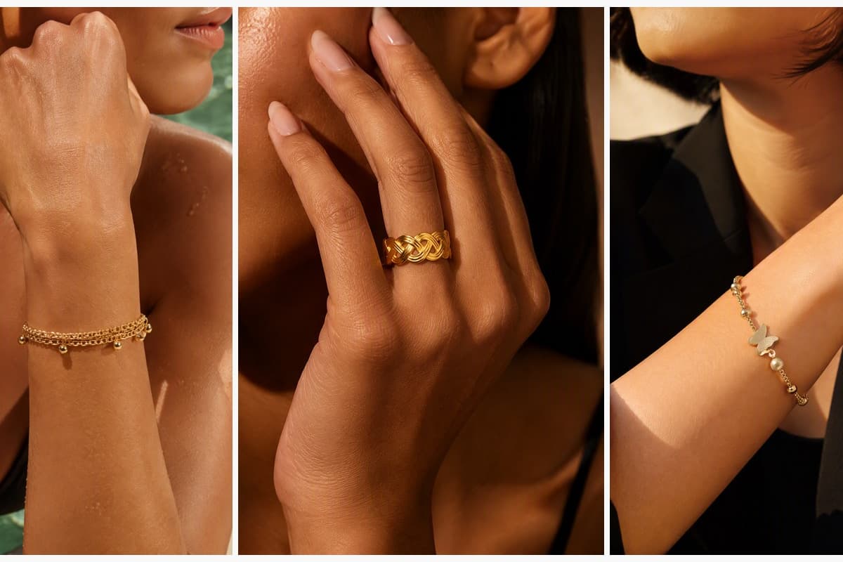 Trendy Multi-Layer Chain Bead Bracelet