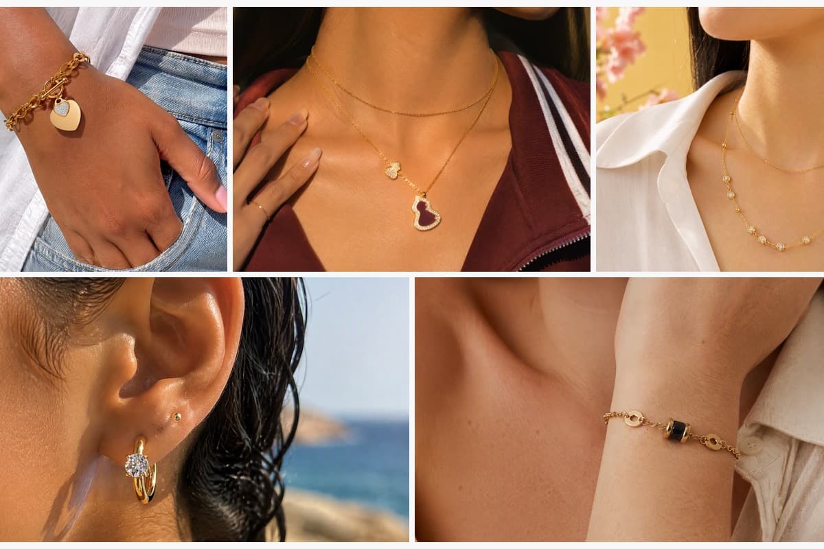 Trendy Heart Charm Bracelet