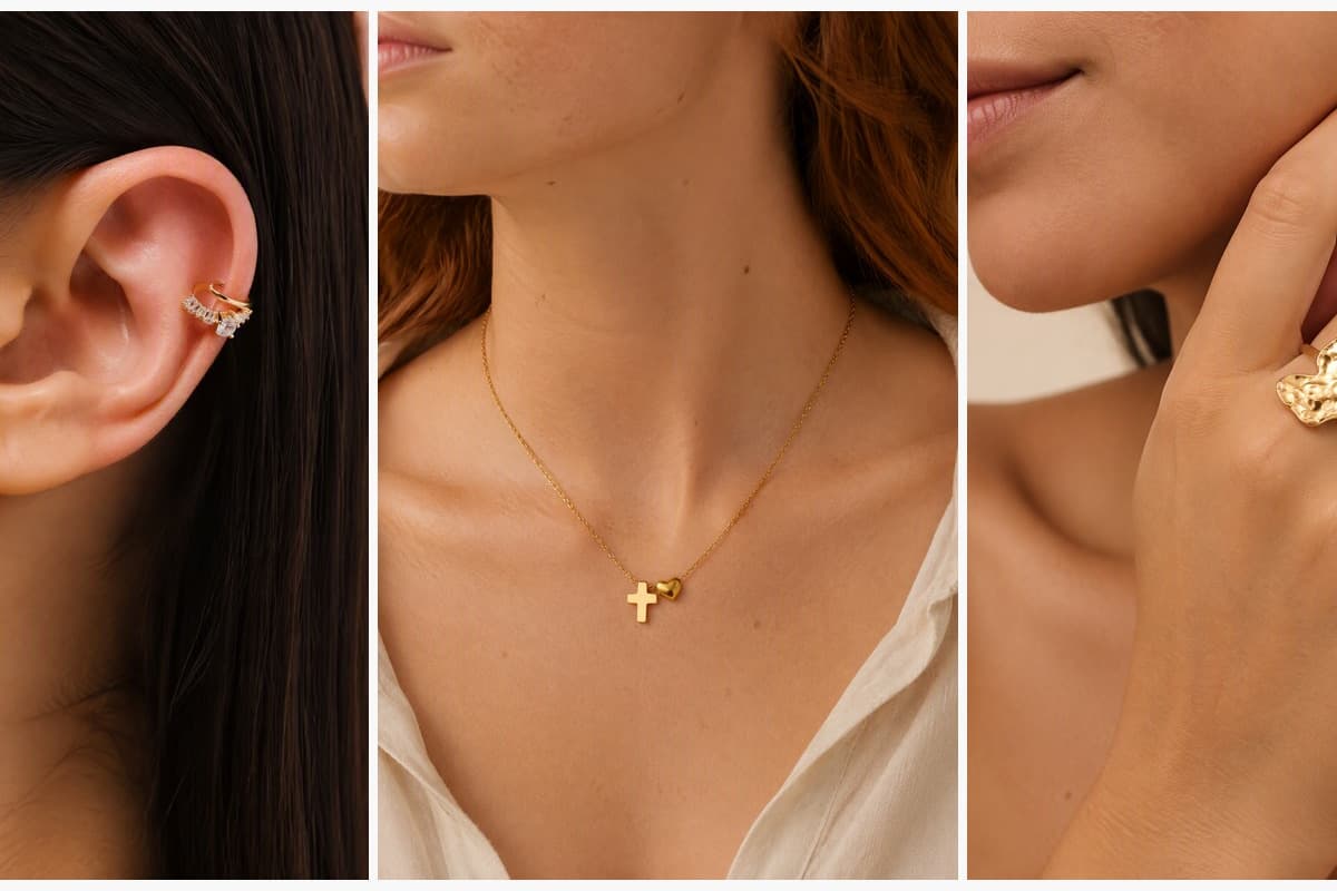 Dainty Heart Open Cuff Earring
