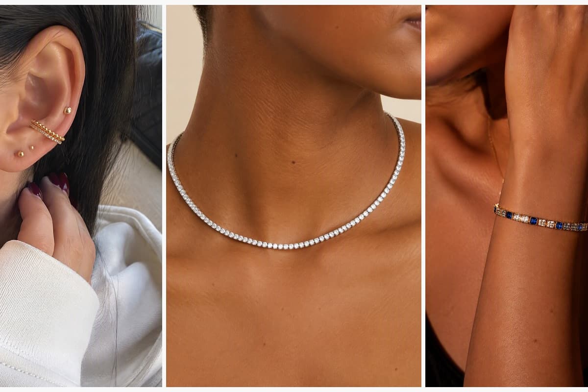 Dainty Double-Layer Bead Huggie Earrings