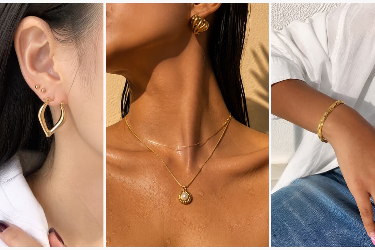 Trendy Heart Hoop Earrings