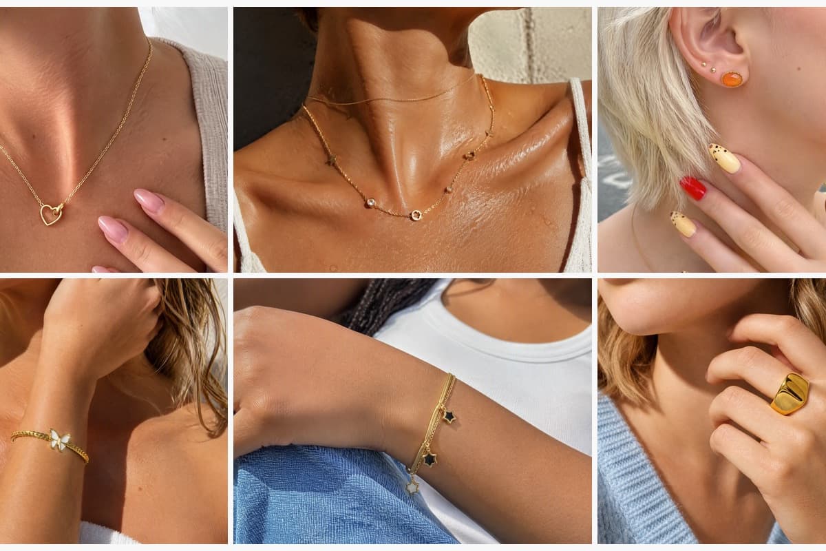 Dainty Open Heart Pendant Necklace