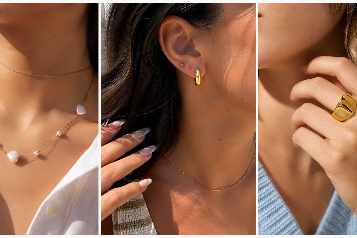 Dainty Heart Station Necklace
