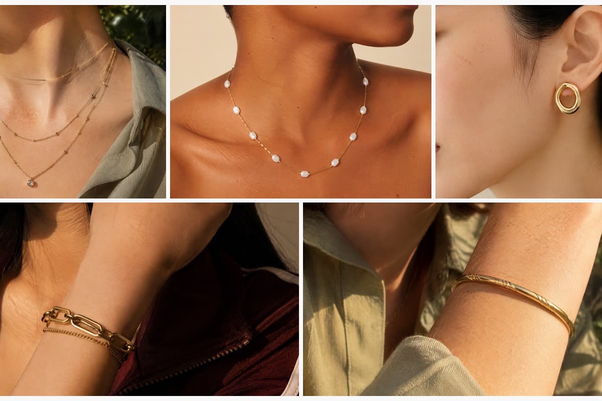Dainty Ball Bead Layered Necklace
