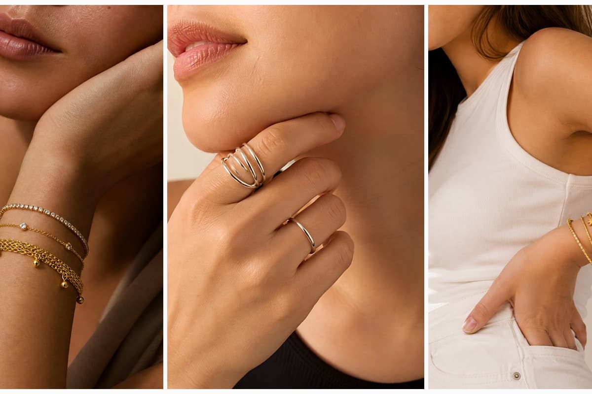 Trendy Multi-Layer Chain Bead Bracelet